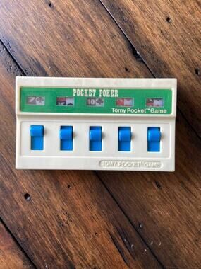 Vintage tomy pocket Poker